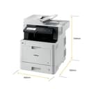 Brother MFC-L8900CDW Colour Laser Printer | Wireless, PC Connected & Network | Print, Copy, Scan, Fax & 2 Sided Printing | A4 - 3
