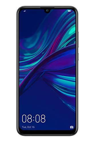 Huawei P Smart 2019 64 GB 6.21-Inch 2K FullView Dewdrop SIM-Free Smartphone with Dual AI Camera, Android 9.0, Single SIM, UK Version - Black