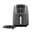 Ninja Air Fryer MAX, 5.2L, 6-in-1, Uses No Oil, Air Fry, Max Crisp, Roast, Bake, Reheat, Dehydrate, Family Size, Digital, Cook From Frozen, Non-Stick, Dishwasher Safe Basket, Grey & Black, AF160UK - 1