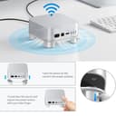 STFALI Ständer für Mac mini M4/M4 Pro,Praktisch Gestalteter Schaltmechanismus Für Bessere Belüftung Und Wärmeableitung,Aluminiumlegierung - 5