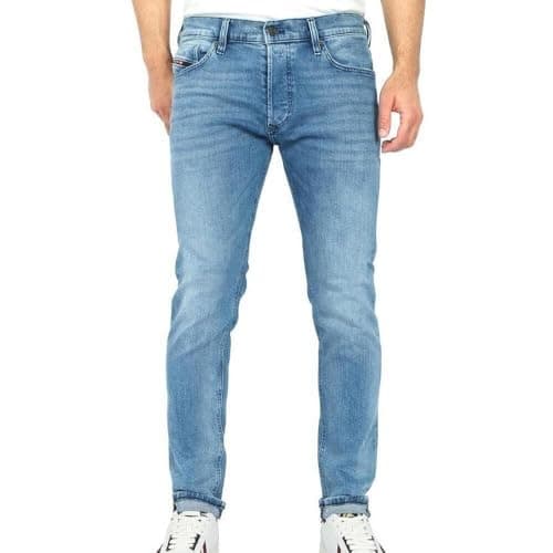 Diesel Jeans Slim Blu Medio Uomo Thommer 01, blu, 40W
