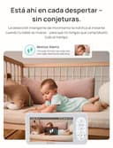 Dr.Care LumiView Plus Monitor Bebé WiFi con Clip – Pantalla 5.5", Cámara 2K, Modo Privacidad, Batería 5000mAh, Luz RGB, Alertas Llanto y Movimiento (1 Cámara + 1 Monitor + 1 Soporte Clip) - 7