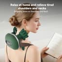 Massaggiatore per collo 4D senza fili, collo e cervicale, massaggiatore per mani 4D, 3 livelli di massaggio e 2 livelli di temperatura, massaggiatore per collo con calore, regali per famiglia e amici - 7