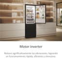 Haier 3D 60 Series 5 HTW5618DNPT - Frigorífico Combi, WIFI, Botellero, Cajones Direct Access, Direct Flow, 360L, MyZone Pro, HumidityZone, Total No Frost, An 59,5cm, Motor Inverter, LuzLED, Negro - 6