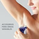 Depiladora Rowenta Silence Soft, dispositivo de depilación suave, función de visión, eficiencia multiángulo, accesorios para áreas sensibles y exfoliación, EP5625F0 - 5