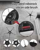 NexHarb 21 piezas de repuesto para Roborock S8 Pro Ultra accesorios 6 paños de fregado, 6 cepillos laterales, 4 bolsas para polvo, 2 filtros y cepillo principal Duoroller - 7