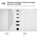 LG 32U850SA-W - Smart Monitor 32", Panel IPS, UHD (3840 x 2160), 60Hz, 5ms (GtG), WebOS 24, DCI-P3 95%, Ajuste en Inclinación (Eje Horizontal), Blanco - 15