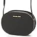Michael Kors Jet Set Travel Medium Saffiano Leather Crossbody Oval Bag, black - 5