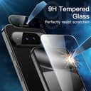 JETech Protector Pantalla para Google Pixel 10 Pro con Protector Lente Cámara, Compatible con Desbloqueo por Huella Dactilar, Cristal Vidrio Templado, HD Claro, 2 Paquetes Cada Uno - 4