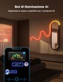 Govee Neon Rope Light 2, RGBIC Neon Strisica LED 5m con Mappatura delle Forme, Compatibile con SmartThings, Matter, Alexa e Google Assistant, DIY Effetto luce, per la decorazione della parete, Bianco - 8