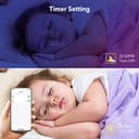 GY Lampadina WiFi Smart globo, LED 23W lampadine a E27 casa intelligente 2500LM,Multicolore regolabile RGBCW dimmerabile bulbo, applicazione di controllo 2700k-6500k, Compatibile con Alexa/Google home - 6