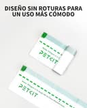 PETKIT Bolsa de Arena para Gatos, Bolsa de Arena de Repuesto para PURA MAX 2 y PUROBOT MAX PRO 2, Resistente a Arañazos, Duradera, 5 Rollos (90 Piezas) - 3