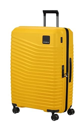 Samsonite Intuo - Custodia rigida grande (75 cm), espandibile, custodia da viaggio con 4 ruote, leggera, lucchetto TSA, 105/115 L, giallo (agrumi)