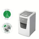 Leitz IQ Autofeed Office Aktenvernichter CH, Mikroschnitt P5, 150 Blatt, 44l-Abfallbehälter, mit Schweizer Netzstecker, Weiß, 80142000 - 2