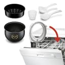 Moulinex Maxichef Advance MK8121 - Robot de cocina, 45 programas de cocción, programable hasta 24 horas, bol con capacidad hasta 4 personas, función diferido programable, Plata Premium - 9