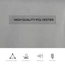 Outsunny 4 Pack Replacement Gazebo Curtains Privacy Panel for Most 3 x 4m Gazebo Canopy Pavillion Outdoor Shelter Sidewalls Accessories Light Grey - 7