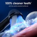 Oral-B iO10 Electric Toothbrushes For Adults, Gifts For Women / Men, 1 Handle, 1 Ultimate Clean Toothbrush Head, Charging Travel Case, 7 Modes, 2 Pin Plug, Cosmic Black, Oral B IO Toothbrush - 5