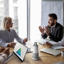 Ricoh 360 Meeting Hub - 3-in-1, 360°, Plug-and-Play Conference Camera/microfono/altoparlante, 1920x1080, 3.6m/6m gamma di pickup video/audio, 8Wx3 altoparlanti - 8