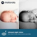 Motorola Nursery Baby Monitor with Camera - Nanny Cam VM50G - Baby Camera with Color Display, Two-Way Communication, and Infrared Night Vision - 480p Zoom, Tilt, and Pan - Updated Model - 4