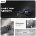 Motorola Edge 70 Smartphone (Robustes 6,67"-Super-HD+-Display Dank Corning Gorilla Glass 7i, 50-MP-Kamera, 12/512 GB, 4800 mAh, 68W-TurboPower-Aufladen) Pantone Gadget Gray, inkl. Schutzcover - 4