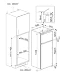 Frigorifero incasso Smeg D8140F - 2