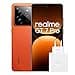 realme Smartphone GT 7 Pro 5G Teléfono Móvil 12+256GB, Procesador Snapdragon 8 Elite, Pantalla RealWorld Eco², Cámara de instantáneas ultranítidas con IA, Naranja, Exclusivo de Amazon - 1