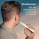 Philips Sonicare DiamondClean 9000 elektrische Zahnbürste, Schallzahnbürste mit App, Drucksensor, 4 Putzmodi, 3 Intensitätsstufen, Ladeglas und USB-Reiseetui, Weiß, Modell HX9911/27 - 5