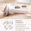 Philips Lumea IPL serie 8000 - Dispositivo di Epilazione a Luce Pulsata con Tecnologia SenseIQ, 4 Accessori e Rifinitore a Penna Satin Compact, Utilizzo con Filo (Modello BRI949/00) - 4