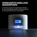 PETKIT Drahtlose Wasserpumpe Automatische intelligenter Trinkbrunnen für Katze und Hund, Auskleidung aus rostfreiem Stahl, Beherbergt Nicht leicht Bakterien - 3