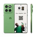 Motorola Edge 60 Smartphone (Robustes 6,67“-pOLED-Display mit Gorilla Glass 7i, 50-MP-Moto-AI-Kamera, 12/512 GB, 5100 mAh, widerstandsfähig, wassergeschützt) Pantone Shamrock inkl. Handyhalter - 1