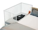 Webaby - Lettino neonato Cosleeping 60x120 cm LIO | Bianco | Legno massiccio | Dalla nascita | Regolabile in altezza | Letto a doghe o letto Cododo | Rete a doghe - 2