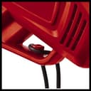 Einhell GC-EL 2500 E Soffiatore aspiratore elettrico (230-240 V, 2500 W, velocità aria max 240 km/h, portata aria max 650mq/h, capacità sacco 40l, tritura foglie 10 a 1, con ruote, incl. tracolla) - 5