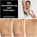 Braun Smart IPL Geräte Haarentfernung Silk·expert Pro 5 — Professionelle Dauerhafte und Schmerzfreie Laser Haarentfernung für Zuhause, Designed in Germany — Inkl. Etui, 1 Aufsatz — PL5100, Weiß/Gold - 5