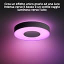 Philips Hue White and Color Ambiance Infuse, Plafoniera Smart, Grande, Lampada Smart con Bluetooth, 52.5 W, Lampada da Soffitto con App, Nera - 4