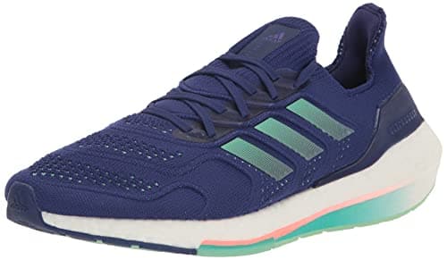 adidas Men's Ultraboost 22 Heat.rdy Running Shoes, Legacy Indigo/Pulse Mint/Purple Rush, 10.5 UK
