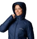 Columbia Damen Lange Steppjacke mit Kapuze, Heavenly - 5