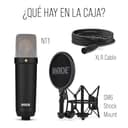RØDE NT1 Signature Series micrófono de condensador de gran diafragma de la con soporte antivibraciones, filtro antipop y cable XLR para producción musical, grabación de voz, streaming y podcasting - 9