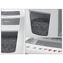 Leitz IQ Office Pro P4 Cross Cut Aktenvernichter, 22-20 Blatt (70-80 g/m²), 30L Mülleimer, Weiß, 80061000 - 6