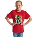 Maglietta grafica Dua Pop Art per adulti bambini unisex fan della musica abbigliamento t-shirt regalo Lipa, Rosso, S - 2