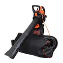 BLACK+DECKER 3-en-1 Soplador de Hojas de 3000W, aspiradora y trituradora con Mochila de recolección de 72L, BEBLV300-QS - 1