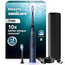 Philips Sonicare 7100 Electric Toothbrush, Sonic Toothbrush with App, 4 Brushing Modes and 3 Intensity Levels, Pressure Alert, EasyStart, SmarTimer, Navy Blue, Model HX7423/01 [New Technology] - 1