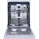Heinner Geschirrspüler 60 cm freistehend Weiß, 14 Maßgedecke, 7 Programme inkl. ECO, Hygiene 70°C & Auto-Türöffnung, Startzeitvorwahl 1-24h, Energieklasse D, 5 Jahre Garantie, HDW-FSM60714AWD+++ - 2