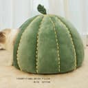 Grotta per gatti per interni, cuccia a igloo, cuccia per cuccioli di gattino, calda e accogliente, con cuscino rimovibile e lavabile (35 x 35 x 30 cm) - 4