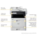 Brother MFC-L8900CDW Colour Laser Printer | Wireless, PC Connected & Network | Print, Copy, Scan, Fax & 2 Sided Printing | A4 - 2
