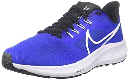 NIKE Men's Air Zoom Pegasus 39 Sneaker, Racer Blue White Black Anthracite, 8.5 UK
