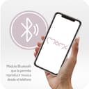 MoMi KENANI Mecedora para Niños hasta 9 kg, Plegable, con Mando a Distancia y Bluetooth, Funciona con Pilas/Electricidad, Arnés 5 Puntos, Visera Solar - 6