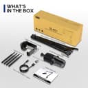 FDUCE SL40+ Microfono dinamico, kit microfono USB/XLR per podcasting, giochi e streaming, uscita cuffie integrata, pulsante mute, pulsante guadagno - 9