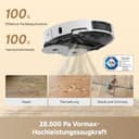 dreame L50 Ultra AE Saug- und Wischroboter Mit automatischer Entleerung und Wischmopp-Selbstreinigung bei 100 °C, 28.000 Pa Saugkraft, Hindernisvermeidung und 360°-Navigation - 3