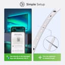 Nanoleaf Matter Wi-Fi 5M Gradient LED Light Strip - 300 RGB IC Addressable LEDs, Music & Screen Sync, Trimmable Strips, Smart App & Voice Control (Works with Alexa Apple Google), Bedroom Gaming Decor - 8