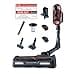 Rowenta X-FORCE FLEX 11.60 Animal RH9878 Battery and Handheld Vacuum Cleaner High Suction Power 45 Minute Running Time Smart Colour Display LED Nozzle Flex Joint 99.9% Air Filtering Wireless, Black/Red - 1